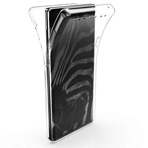 kwmobile Case Compatible with Samsung Galaxy Note 9 - Crystal Clear TPU Silicone Protective Cover Full Body Case - Transparent