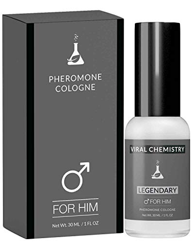 Pheromones to Attract Women for Men (Legendary) - Exclusive, Ultra Strength Organic Fragrance Body Cologne Spray - 1 Fl Oz (Human Grade Pheromones to Attract Women)