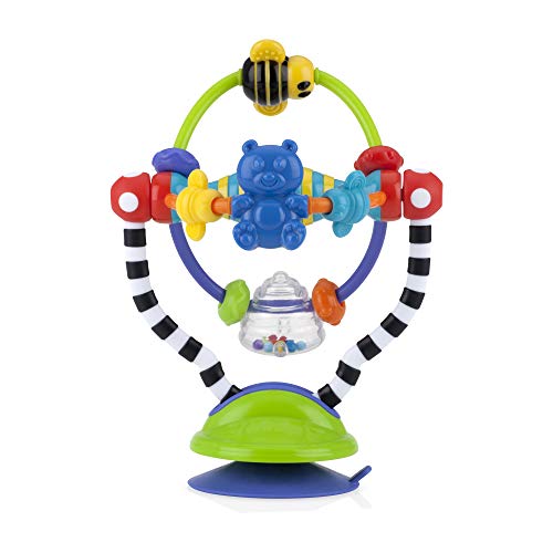 Nuby Silly Spinwheel with Suction Base High Chair Interactive Toy for Early Development
