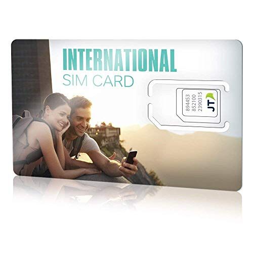 ekit Pre-Paid International SIM Card with Calling and Data in Over 220 Destinations, 5.00 Credit Included