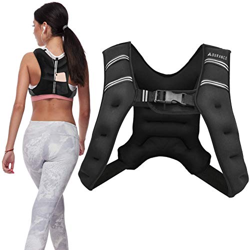 Adurance Weighted Vest Workout Equipment, 6lbs Body Weight Vest for Men, Women, Kids (6 Pounds, 2.72 KG)