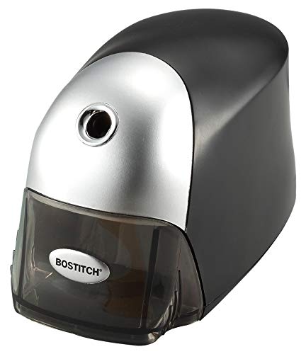 Bostitch QuietSharp Executive Electric Pencil Sharpener, Black (EPS8HD-BLK)