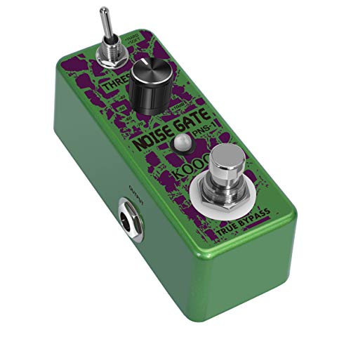 Koogo Guitar Noise Gate Pedal Noiser Killer Pedals For Electric Guitars Guitarist Basic Suppression Noises Effect Pedal