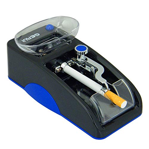 GERUI Electric Cigarette Tobacco Rolling Automatic Roller Maker Mini Machine (Blue)