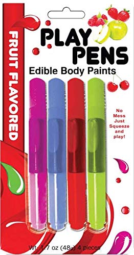 Hott Products Play Pens, Body Paint, 4 Count (Pack of 1)