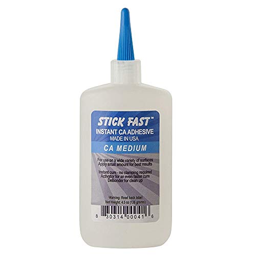 Rockler Cyanoacrylate Quick-Set Medium Adhesive, 4.5 oz Bottle