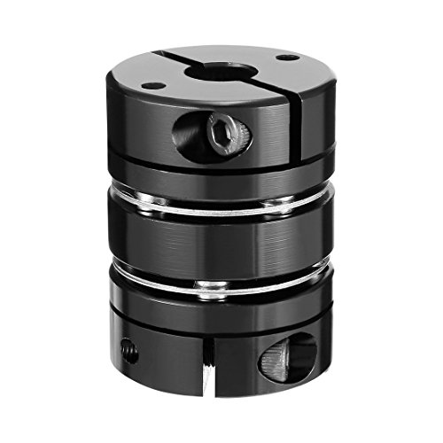 uxcell 8mmx8mm Clamp Tight Motor Shaft 2 Diaphragm Coupling Coupler