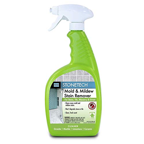 StoneTech Mold & Mildew Stain Remover, Cleaner for Natural Stone, 24-Ounce (.710L) Spray Bottle