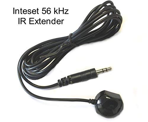 Inteset 56 kHz Infrared Receiver Extender for Scientific Atlanta, Arris, Cisco Explorer and Other Cable Set Top Boxes (STB)
