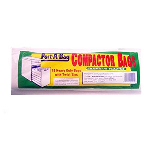 Port-A-Bag 18' TRASH COMPACTOR BAGS 15-pk - K12 (Original Version)