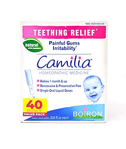 Boiron Camilia Teething Relief, 40 count