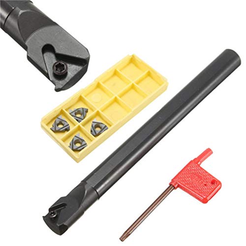 Tools for Home Useful Kits SNL0016M16 16mm Left Hand Internal CNC Threading Tool Holder with T15 Wrench
