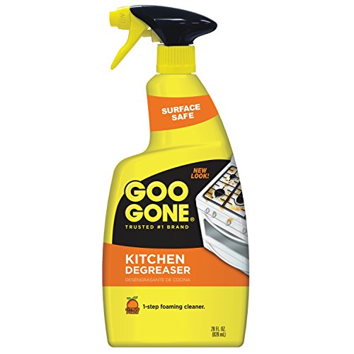 Goo Gone Kitchen Degreaser - Removes Kitchen Grease, Grime and Baked-on Food - 28 Fl. Oz.
