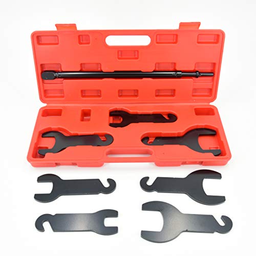 MINGYANG Pneumatic 8Pcs Fan Clutch Wrench Set - Quickly Removes & Installs Fan Clutch - Auto Repair Spanner Kit