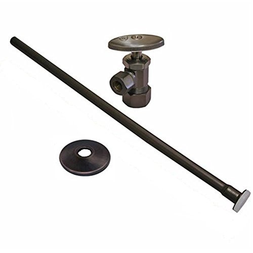 Plumbest S10-37RB Angle Closet Supply and Stop Kit, Oil Rubbed Bronze