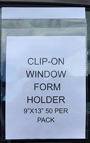 Window Form Holders Clip-On 50 Qty (R75R)