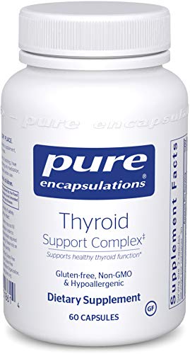 Pure Encapsulations - Thyroid Support Complex - Hypoallergenic Supplement with Herbs and Nutrients for Optimal Thyroid Gland Function - 60 Capsules