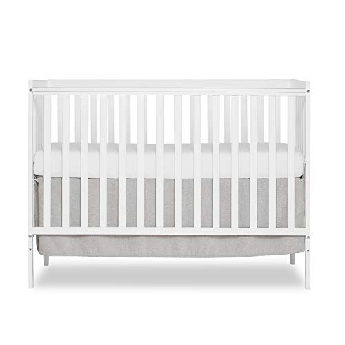 Dream On Me, Synergy 5-in-1 Convertible Crib, White