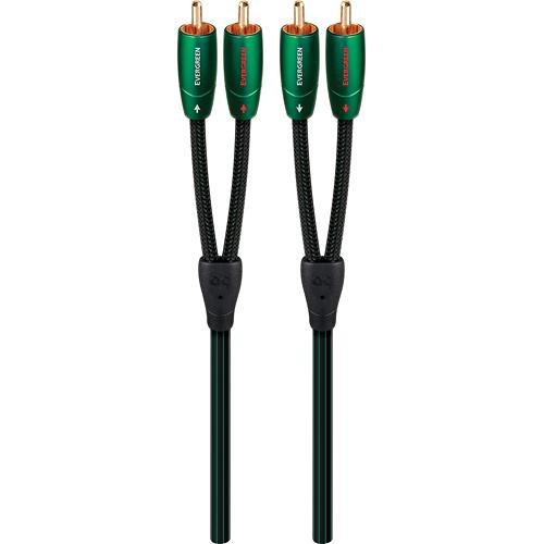 AudioQuest Evergreen RCA Male to RCA Male Cable - 1.97 ft. (.6m)