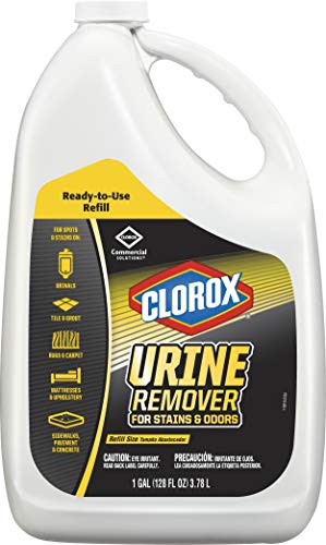 Clorox Commercial Solutions Urine Remover for Stains and Odors - 128 Ounce Refill Bottle (31351)