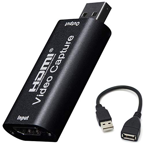 BlueAVS Audio Video Capture Cards HDMI to USB 1080p USB2.0 Record via DSLR Camcorder Action Cam