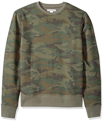 Amazon Essentials Men's Long-Sleeve Crewneck Fleece Sweatshirt, Camo, XX-Large