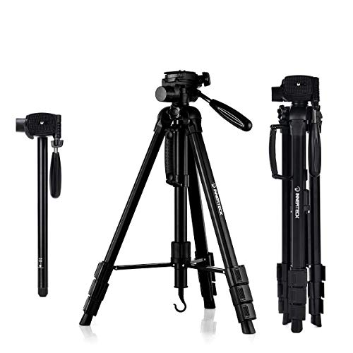 InnerTeck Tripod - 70 Inches Professional Camera Tripod Monopod with Carry Bag for SLR DSLR Canon Nikon Sony DV Video - Travel Portable Tripod