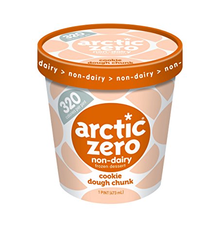 6 Pack, Arctic Zero Cookie Dough Chunk Pint, 16 Ounce (Pack of 6)