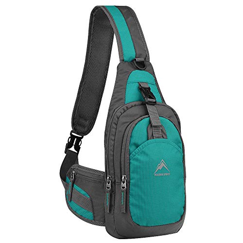 Sling Bag, Over Shoulder Backpack Chest Pack Casual Crossbody Daypack for Women Men Outdoor Hiking
