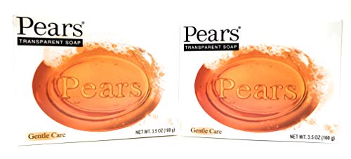 Pears Transparent Glycerin Bar Soap 3.5 Oz Each (Two Pack)