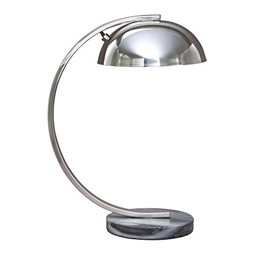 Signature Design by Ashley - Haden Metal Desk Lamp - Task Lighting - Chrome