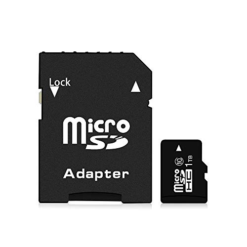 Micro SD Card, Xinber High-Speed TF Flash Memory Card with Adapter, Full HD Video V30, FAT32, 667X, U3, C10, Ultra MicroSDXC UHS-I Card for Smartphone/Bluetooth Speaker/Tablet/PC/Camera/Dash Cam (1TB)