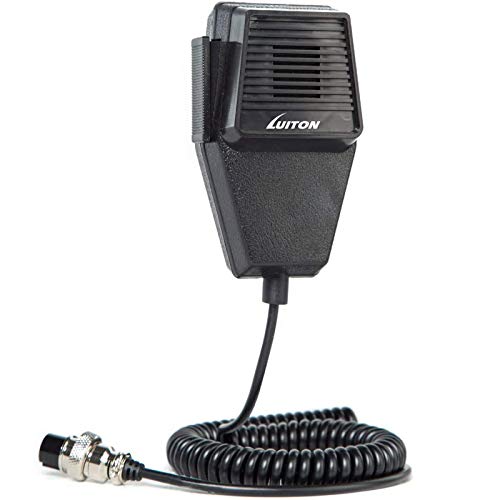 Cb Microphone Speaker Noise Cancelling 4-Pin Mic Speaker Compatiable with PC78LTX Cb Radio,Cb Mic Speaker Replacement