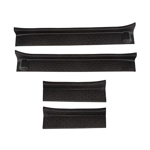 Rugged Ridge 11216.32 Black Entry Guard, 4 Pack for 18-20 Jeep JL & 2020 JT