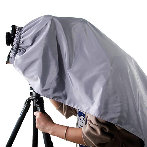 eTone 4x5 Dark Cloth Focusing Hood Silver Black For Large Format Camera Wrapping Protection