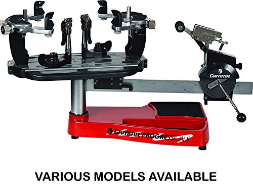 Gamma Progression ST II Machine: 360 Degree Rotation Tabletop Racquet Stringer Machines with Stringing Accessories/Racket String Tools - Strings Racquetball, Squash, Tennis or Badminton Rackets