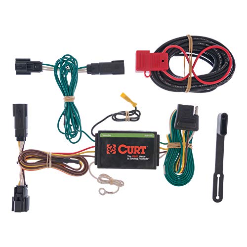 CURT 56120 Vehicle-Side Custom 4-Pin Trailer Wiring Harness, Select Ford Edge