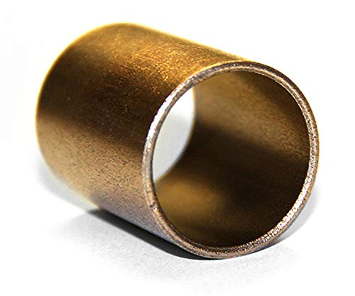 Manitou Bearing Bronze Bushing (Straight) 1' Inner Diameter(I.D) and 1 1/4' Outer Diameter(O.D) with 1' Length, Oil Filled, Self Lubricating, 153135