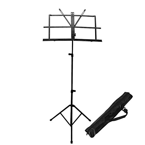 ChromaCast CC-MSTAND Folding Music Stand with Carry Bag