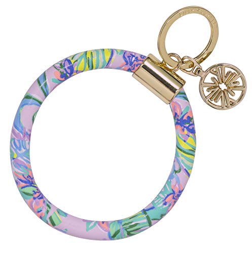 Lilly Pulitzer Round Keychain Mermaid In The Shade One Size