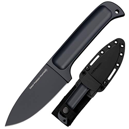 Cold Steel Drop Forged Series Fixed Blade Knife with Sheath, Hunter