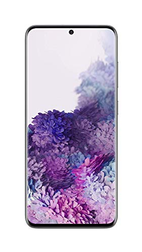Samsung Galaxy S20 5G Factory Unlocked New Android Cell Phone US Version, 128GB of Storage, Fingerprint ID and Facial Recognition, Long-Lasting Battery, Cosmic Gray