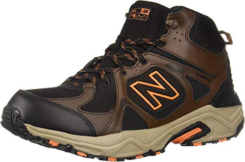 New Balance Men's 481 V3 Mid-Cut Hiking Shoe, Adrift/Black, 11 XW US