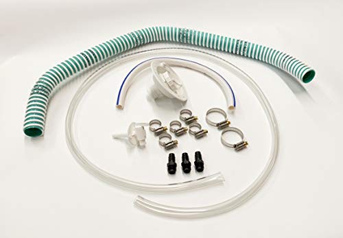 A.A Fresh Water Tank Accessory Hose Connection Kit - RV, Concession, Trailer, Camper