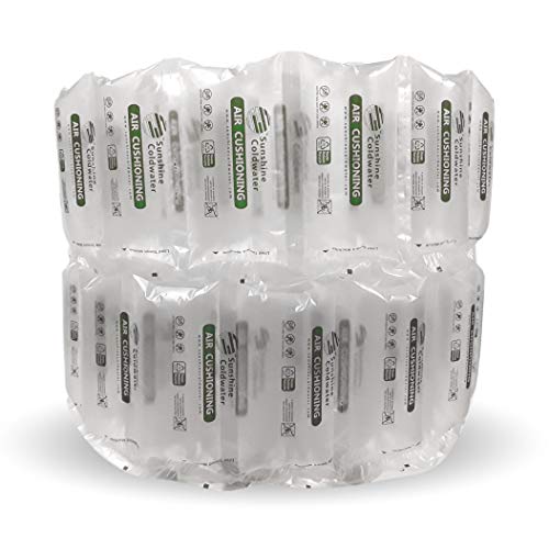 SunshineColdwater SC150 Eco Friendly Pre Inflated Packaging Air Pillows, 8 x 4 (Pack of 150)