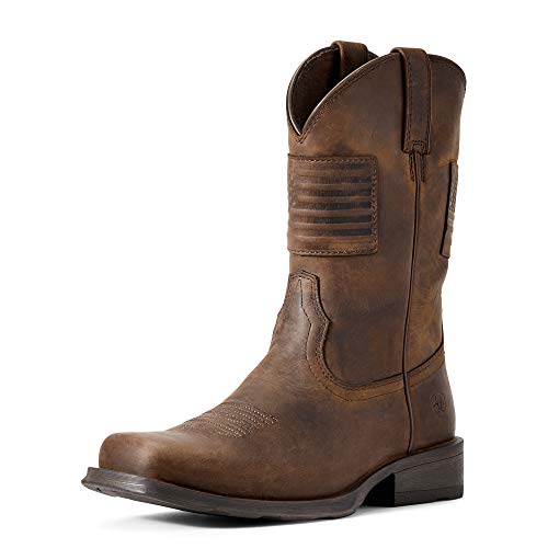 ARIAT Rambler Patriot Distressed Brown 12