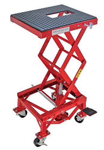 Extreme Max 5001.5083 Hydraulic Motorcycle Lift Table – 300 lb.