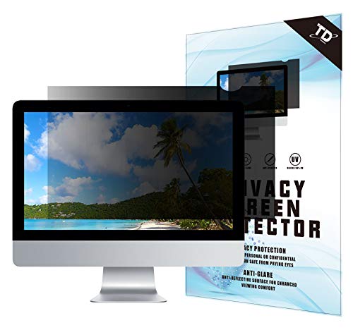 24''W Inch Privacy Screen Filter for Desktop Computer Widescreen Monitor - Anti-Glare, Blocks 96% UV,Anti-Scratch with 16:9 Aspect Ratio