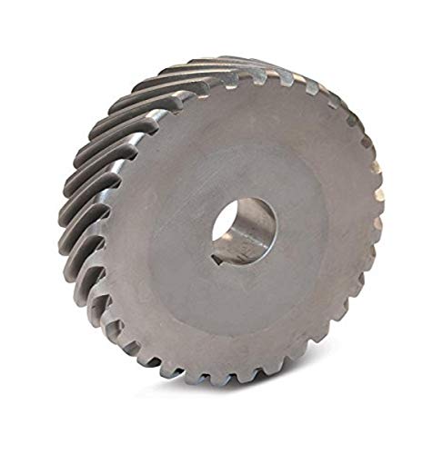 Boston Gear H2412L Plain Helical Gear, 45 Degree Helix, 14.5 Degree Pressure Angle, 0.250 Bore, 24 Pitch, 12 Teeth, Steel, LH