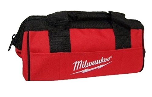 Milwaukee M12 6 Pockets Heavy Duty Canvas Contractor Tool Bag 13'L x 6' W x 7'H 902048016